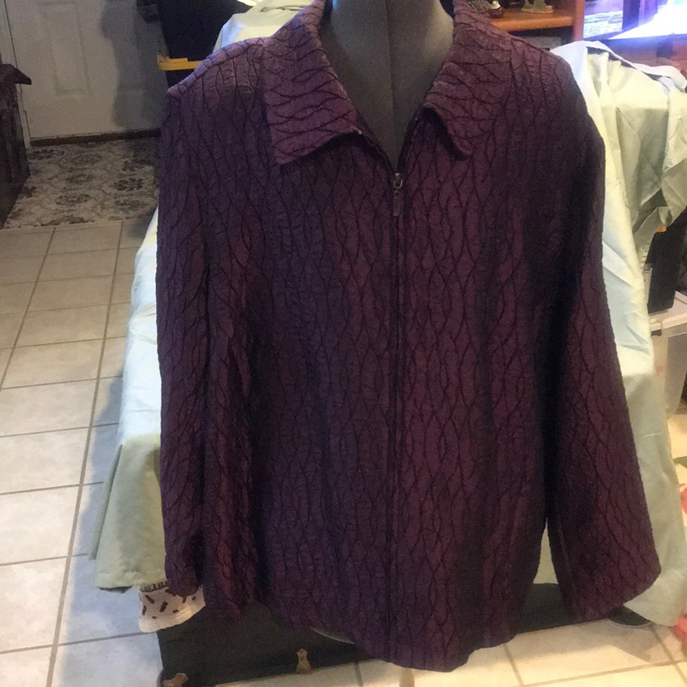 Erin London Purple Jacket